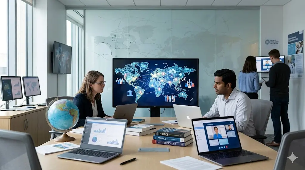 Global Political Research on Virtual Communities