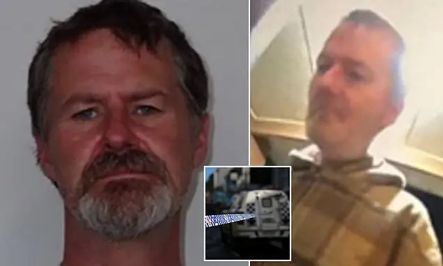 Brutal axe attack leaves three people fighting for life as cops name accused and launch desperate manhunt
