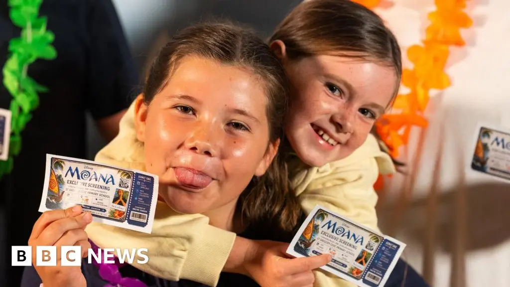 The Rock hires out cinema for 200 school pupils