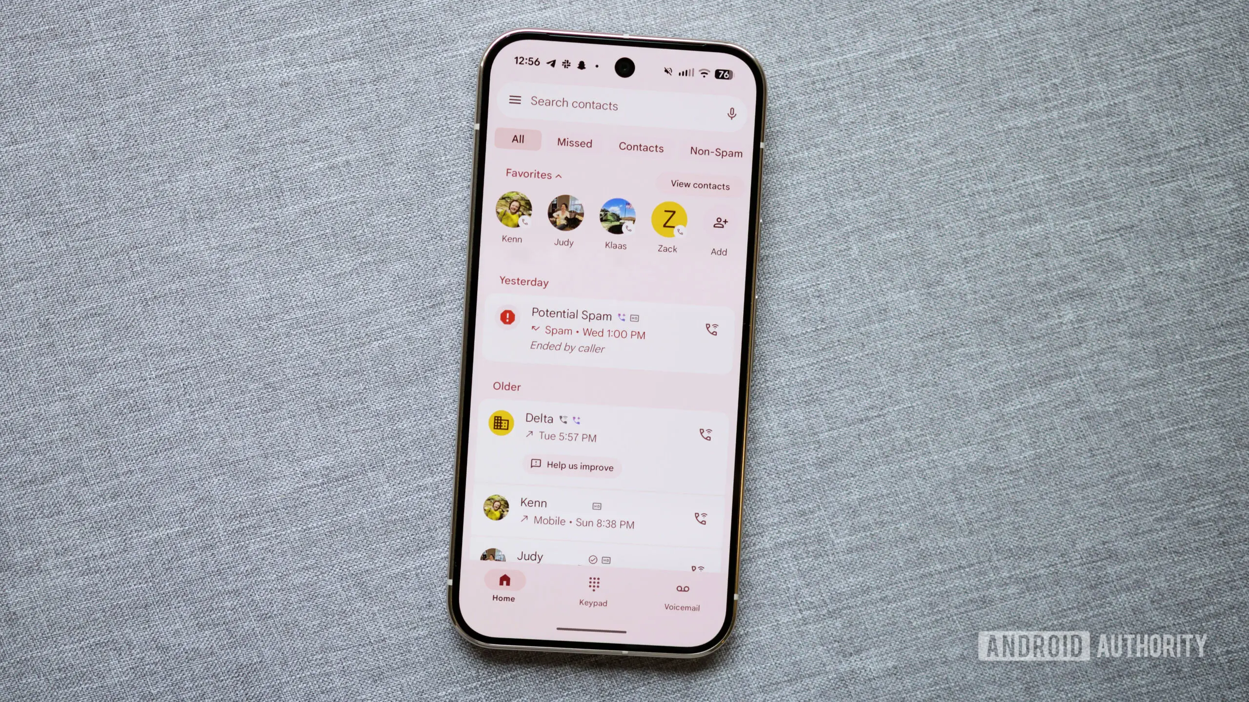 Android phones are finally getting an iPhone-style dialer upgrade